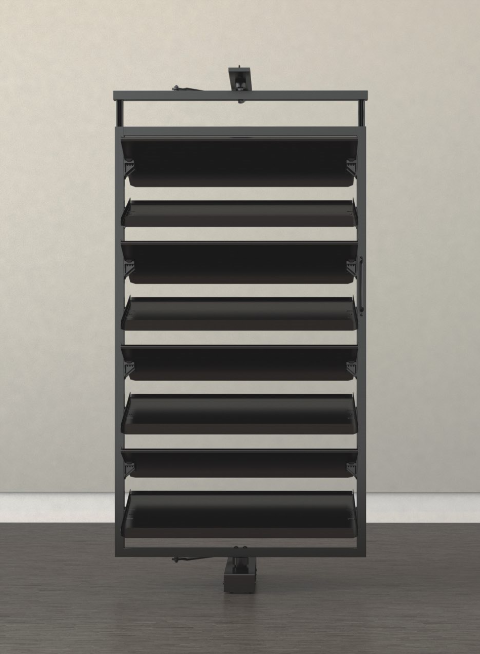 Revolving Shoe Rack Hardware Rack Rotating Shoe Rack – Unihopper Hardware
