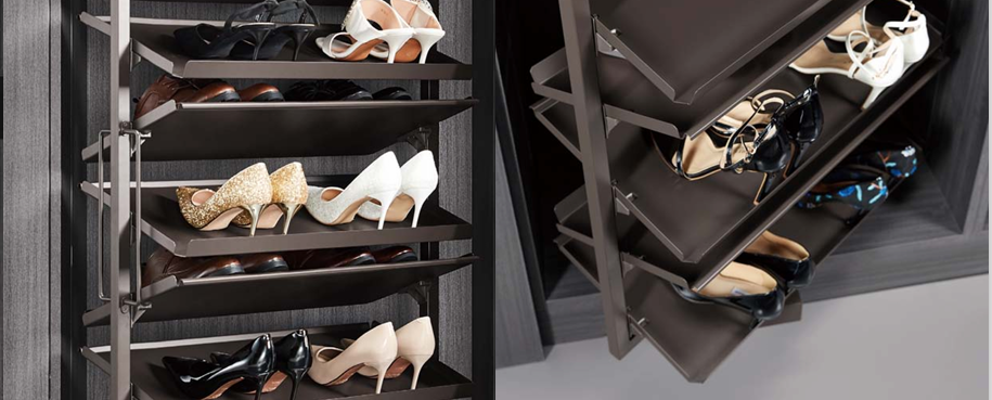 Rotating Shoe Rack